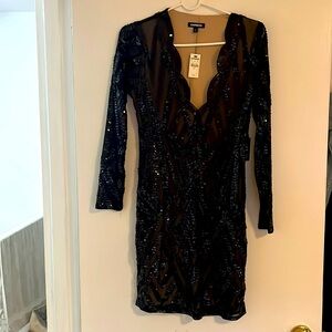 Brand new cocktail dress from express. Size medium. Asking $30 or best offer.